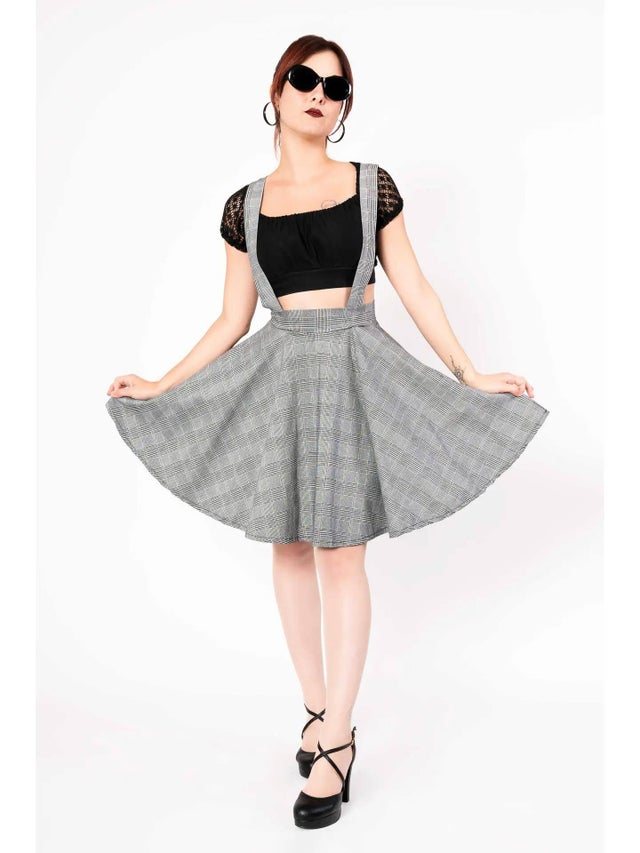 Robe carreautée best sale
